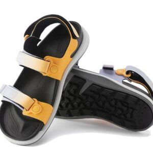 Birkenstock kalahari Birko-flor in Futura Purple Fog/Apricot color